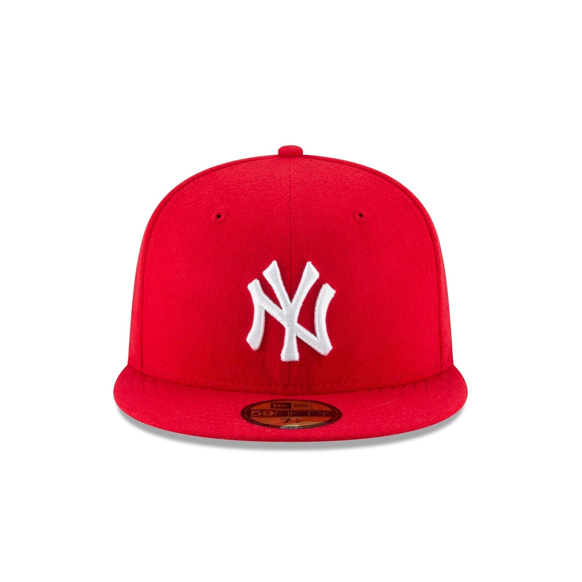 New York Yankees Scarlet Basic 59FIFTY Fitted Hat