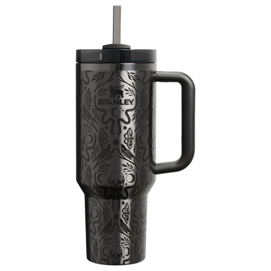 Stanley Halloween Quencher ® H2.0 FlowState™ Tumbler 40 OZ Deadly Damask